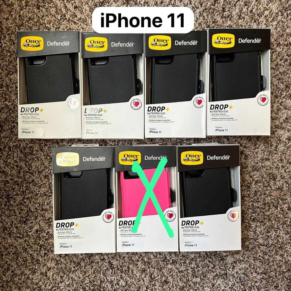 IPhone 11 Otterbox defender phone case